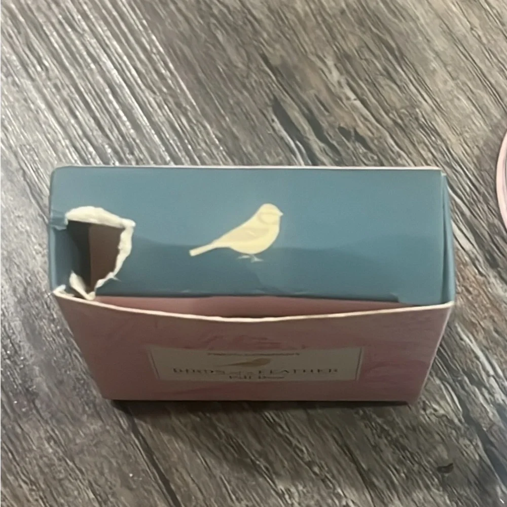 Two's Company Pink Birds of a Feather Pill Box